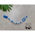 Panda Cumilánc - Mósómedvés - kék